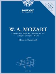 Concerto for Clarinet and Orchestra, KV 622 - A Major - noty pro hráče na klarinet